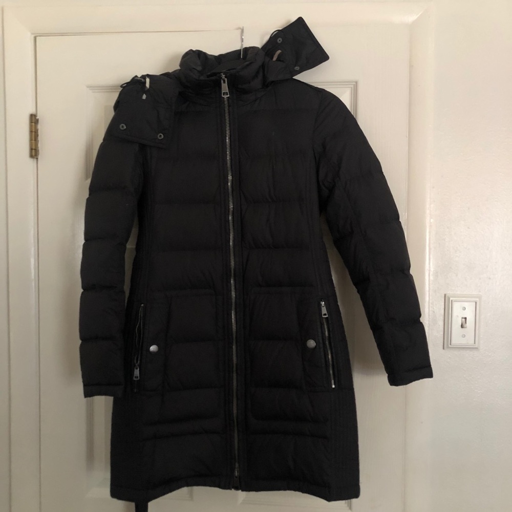 Burberry Puffer Coat long Brit quilted down